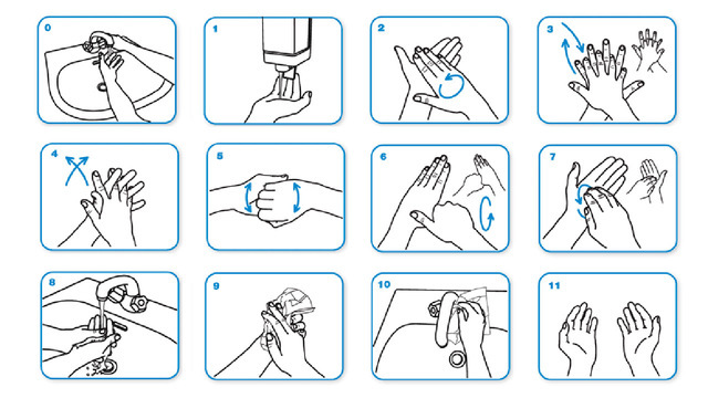 Видеоинструкция, как правильно мыть руки