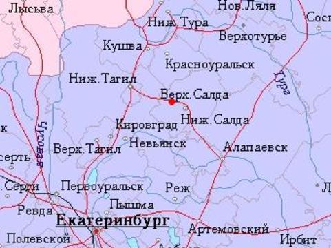 Карта города новая ляля