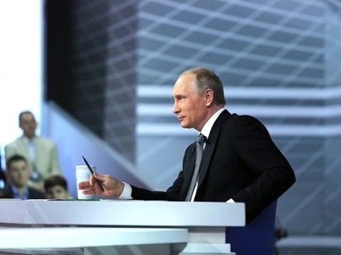 14 апреля прошла «Прямая линия с Владимиром Путиным»
