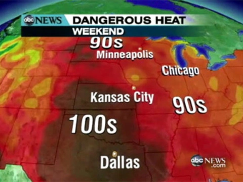 Количество погибших от жары в США [достигло 64 человек]